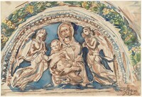 KT 2016 054
<br/>
Luca della Robbia te Florence (Palazzo di Parte Guelfa), 1932
<br/>
<em>Monnickendam, Martin (1874 - 1943)</em>